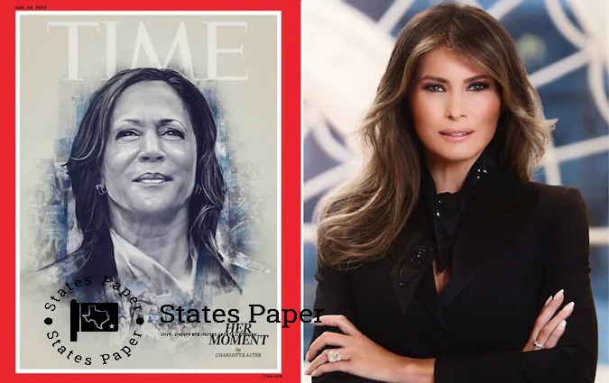 Kamala Harris beautiful on Time cover, says Donald Trump